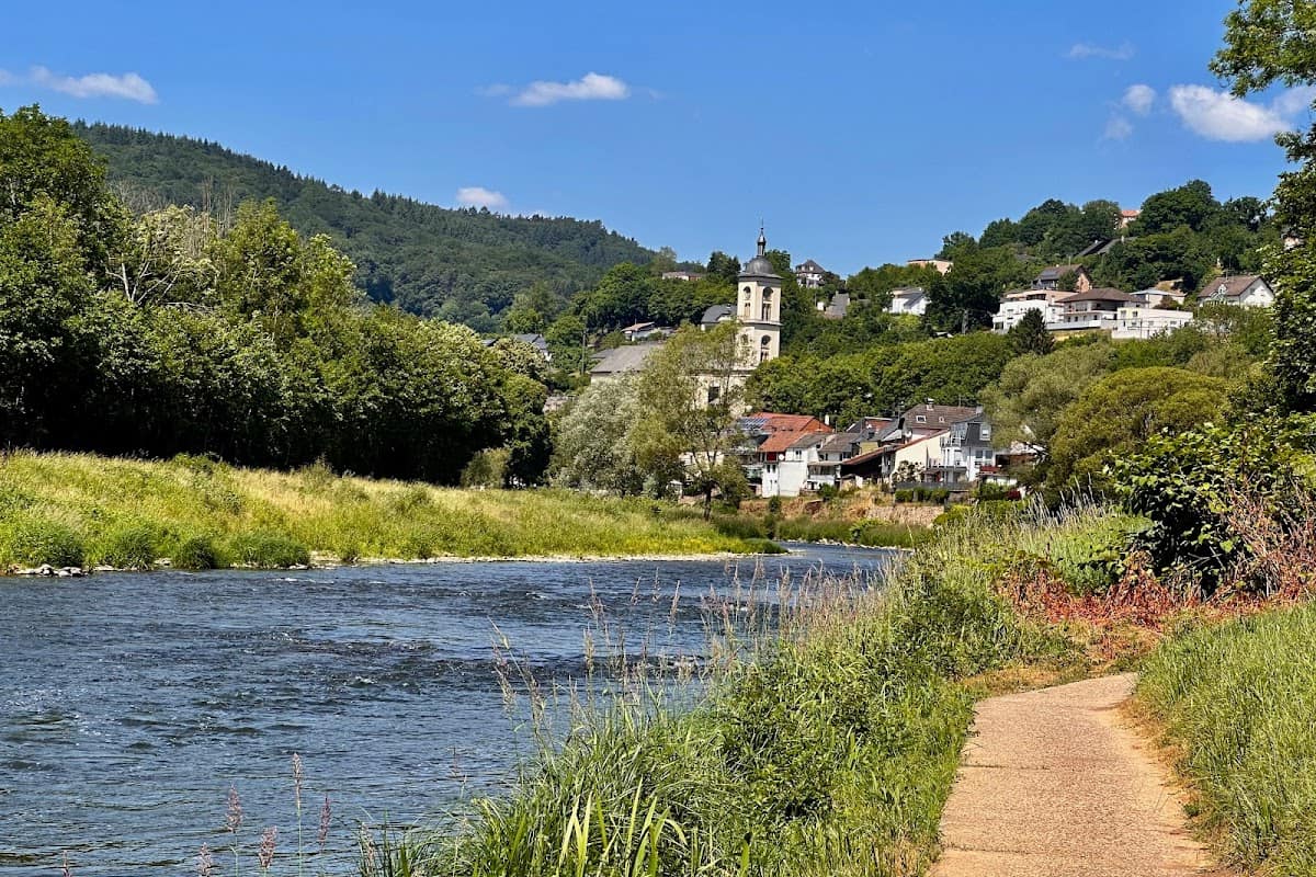 Bollendorf an der Sauer in der Südeifel